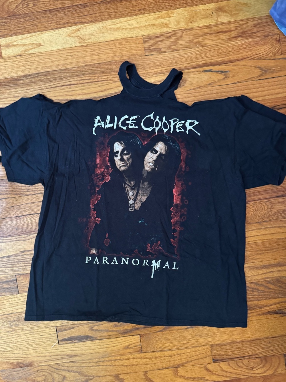 Alice Cooper "Paranormal" Black Graphic Tee (XL)